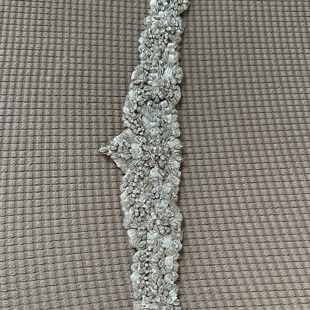 Bridal Belt with Rhinestone Detail